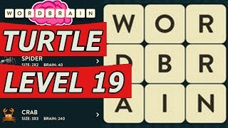 WordBrain Turtle Level 19 Answers AndroidIOS [upl. by Elleira]