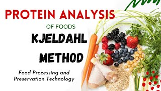 How to Determine Protein Content of Foods I Kjeldahl Method I Food Science and Technology [upl. by Aicsile]