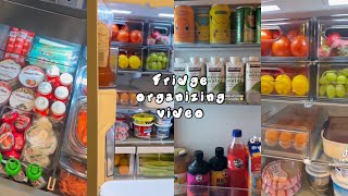 ✨Satisfying fridge organizing and restocking videos 🧊🍨 ASMR satisfying 🎙️ tiktok compilations [upl. by Nylyahs]