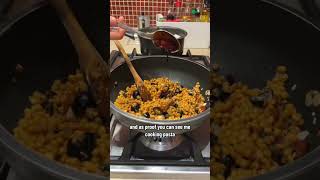 vegan lentil pasta vegan plantbased veganrecipes [upl. by Redford]