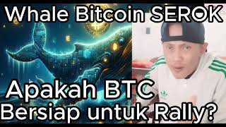 Whale Bitcoin Meningkatkan BORONG BTC Bersiap untuk Rally [upl. by Yuzik962]