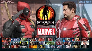 NetherRealm MARVEL Fighting Game FULL Character Roster Wishlist [upl. by Arul]