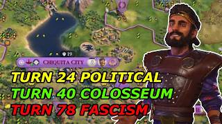 PERSIA is TOO STRONG in Multiplayer  Civ VI Multiplayer Cyrus Full Game [upl. by Ahders]