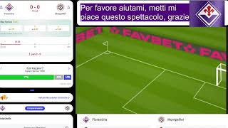 Fiorentina  Montpellier live broadcast 🔴 with detailed visual and text effects 2024 [upl. by Ayotahc650]