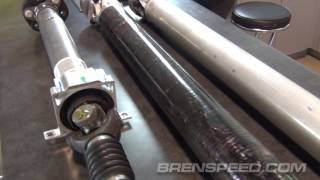 Brenspeed Review of The Driveshaft Shop Driveshafts 05Present Mustang Carbon Fiber amp Aluminum [upl. by Clarise]