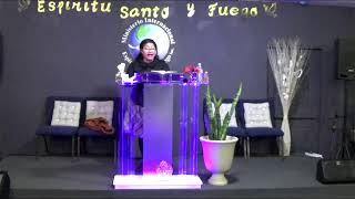 Servicio desde Madera CaliforniaPredica Pastora Flora Fornos de Gutierrez [upl. by Rayle]