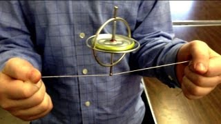 Gyroscope Tricks and Physics Stunts  Incredible Science [upl. by Baumbaugh]