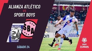 Alianza Atlético 20 Sport Boys resumen EXTENDIDO del partido de hoy  Torneo Clausura 2024 [upl. by Deroo]