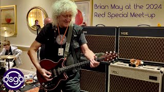 Brian May Attends the 2024 UK Red Special MeetupConvention by dsgb [upl. by Ettenej661]