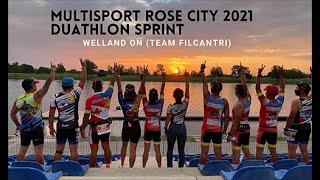 MultiSport Canada Rose City Sprint Duathlon 2021 WellandON [upl. by Sophey]