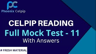 Complete Celpip Full Reading Mock Test  11 With Answers  Celpip Exam [upl. by Mitran]