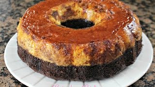 COMO HACER CHOCOFLAN 🍮 PASTEL IMPOSIBLE  RECETA DE CHOCOFLAN [upl. by Richmond849]