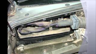 BMW E36 DMEECU Removal Instructions [upl. by Aicilec]