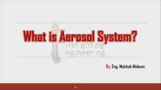 What is Aerosol ما هو نظام الايروسول [upl. by Denise659]