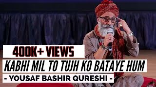 Kabhi Mil To Tujh Ko Bataye Hum  Ek Soch Poetry By Yousaf Bashir Qureshi  HD [upl. by Crofoot]