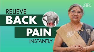 Yoga for a Healthy Back  Back Pain Relief  Back Pain Problem Solution  Backache  Dr Hansaji [upl. by Edrick]