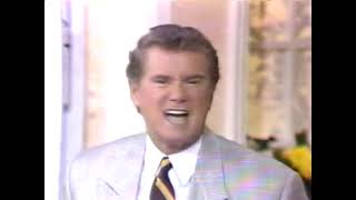 Live with Regis and Kathie Lee Host Chat  July 29 1992 [upl. by Yrhcaz]