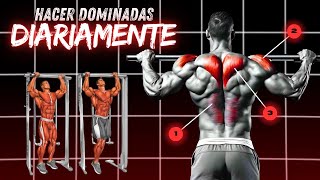 🏋️‍♂️ Hacer Dominadas Todos los Días  Guía Completa para Dominar las Dominadas [upl. by Enitsrik]