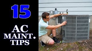 15 Air Conditioner Maintenance Tips [upl. by Kaufman]