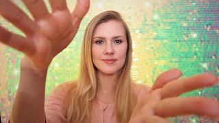 ✋ Slow Hand Movements 🤚 and Blissful Whispers 🤤 ASMR [upl. by Yelkreb]