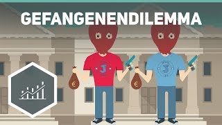 Gefangenendilemma  Spieltheorie Beispiel  Einführung in die Volkswirtschaftslehre [upl. by Niajneb895]