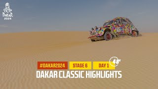 Dakar Classic Highlights  Stage 6  Dakar2024 [upl. by Amador]