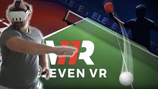 Table Tennis in VR on the Meta Quest 3 [upl. by Aerdno]