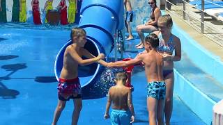 Danaides Childrens Playground  WaterWorld Themed Waterpark Ayia Napa Cyprus [upl. by Herod786]