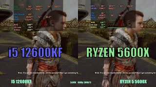 i5 12600 kf vs Ryzen 5 5600x in 2023 [upl. by Cavit]