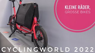 Lastenräder amp Kinderräder der Cyclingworld 2022  Rascal Muli Creme Cycles amp mehr [upl. by Morgun54]