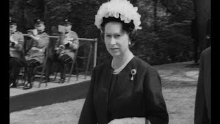 Queen Elizabeth II honors President Kennedy 1965 [upl. by Hahnke]