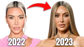 Kim Kardashian is Unrecognizable Has Kim K Changed her Face 2023 Update [upl. by Sexela]