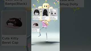 ROBLOX CHEAP OUTFIT IDEA MATCHING CAT 🐈 shorts [upl. by Samid239]