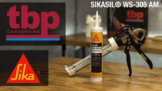 TBP Converting  The Best Silicone Sealant for the Harshest Conditions  Sikasil WS305AM [upl. by Odirfliw418]