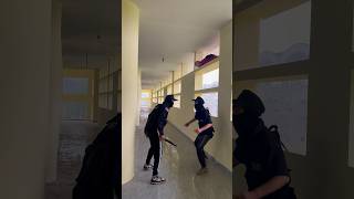 Money Heist Parkour Vs Police  300 bubblesgangzbubblesmotion moneyheistparkour policeshorts [upl. by Derk]