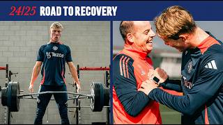 Rasmus Hojlund Steps Up His Recovery [upl. by Cerf]