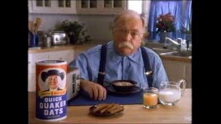 1992  Quaker Oats  Good News with Wilford Brimley Commercial [upl. by Gustafson]