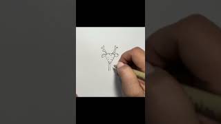 Watch me draw a cute little deer melonheadz melonheadzdraws [upl. by Anaigroeg]