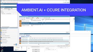 Ambientai  CCure Access Control Integration [upl. by Leksehc]