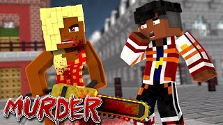 Minecraft CLOTILDE É UMA ASSASSINA  MINECRAFT MURDER [upl. by Inalem]