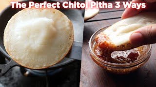 The Perfect Chitoi Pitha Recipe 3 Ways [upl. by Kacerek]