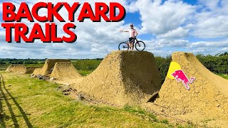 THE BACKYARD DIRT JUMPS ARE FINALLY OPEN [upl. by Oluas]