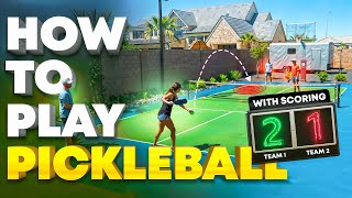 How to Play Pickleball in 5 Minutes [upl. by Okeim181]