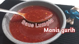 Resep saus lumpia manis gurih ekonomis kualitas terjamin [upl. by Siger]