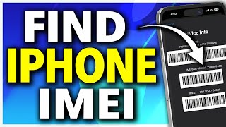 How To Find Your iPhone IMEI Number [upl. by Ahsilam]