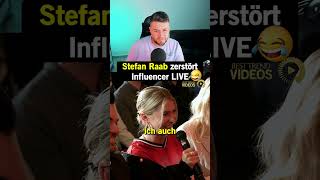 Stefan Raab zerstört Influencer 😂 StefanRaab Influencer Comedy BestTrendVideos Explore [upl. by Eerized467]