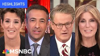 Reaction to the 2024 election  MSNBC Highlights [upl. by Llerreg355]