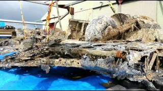 Last surviving Dornier 17 bomber arrives at RAF Museum Cosford [upl. by Goodden658]