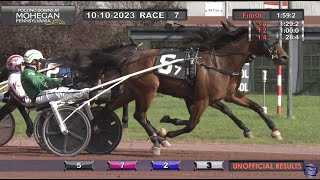 2 year old Poisonpoke Greenshoe amp Åke Svanstedt wins in 1592 1142 at Pocono Downs [upl. by Gasparo386]