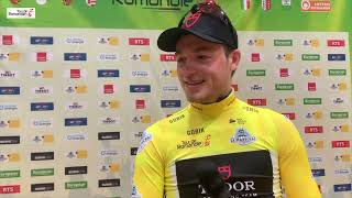 Cyclisme  Tour de Romandie 2024  Maikel Zijlaard le Prologue et en Jaune  quotLe premier surprisquot [upl. by Wein]